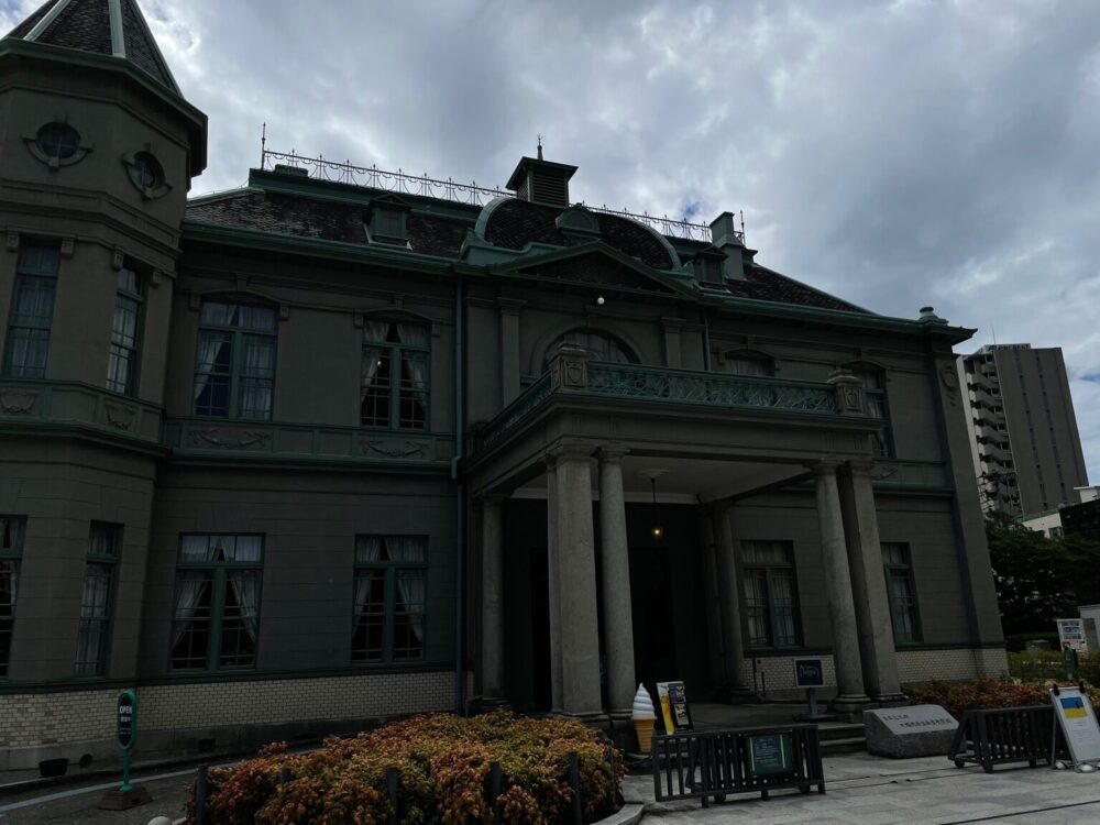 明治期の洋風建築、旧福岡県公会堂貴賓館の外観