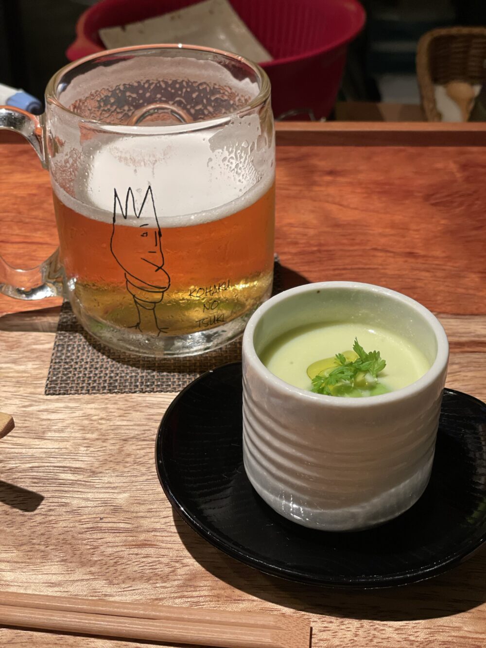 琥珀の月でいただいたお料理