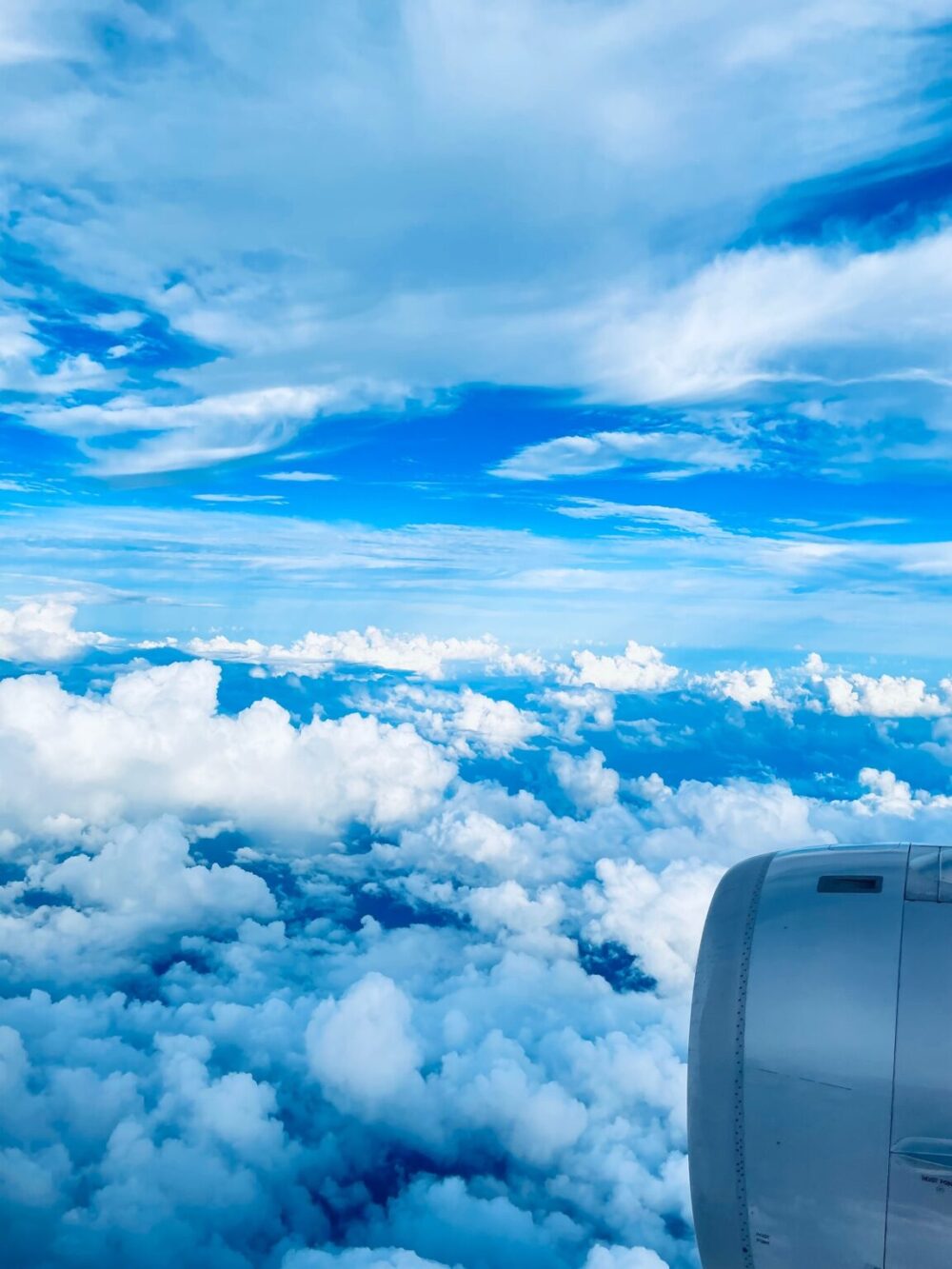 飛行機からの雲海