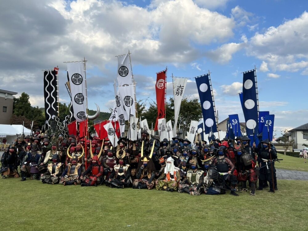 関ヶ原合戦絵巻 参加者全員の集合写真