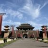 横店影視城の秦王宮。中国ドラマのロケ地として人気の撮影テーマパーク