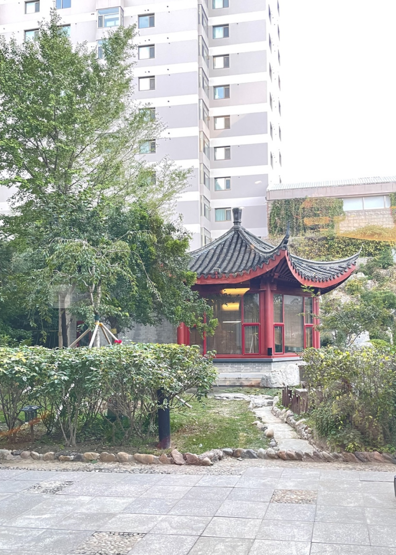 ホテルニューオータニ長富宮の中国式庭園